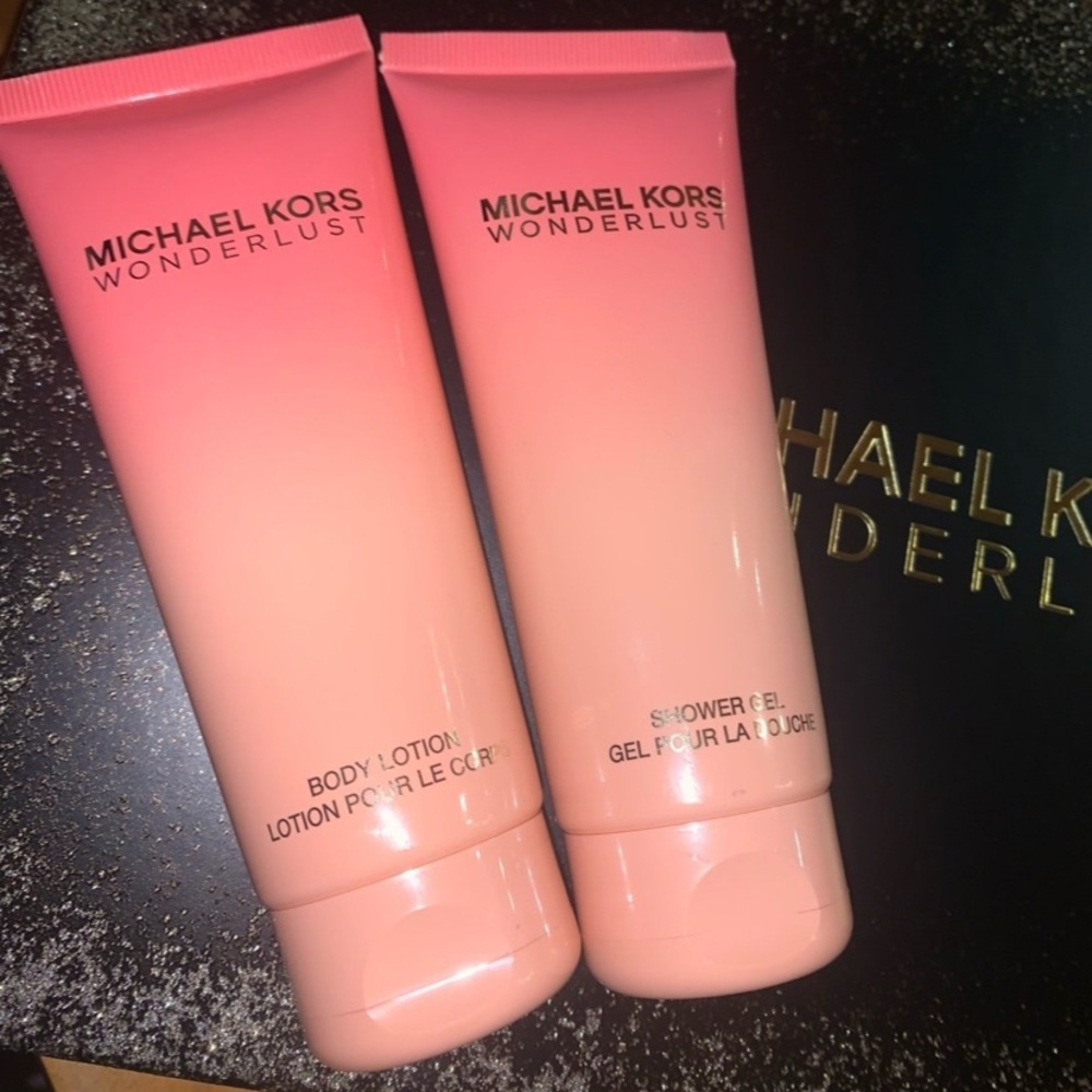 Michael Kors Wonderlust lotion and shower gel 3.4oz